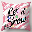 Ljojo LED Light Luminous Pillowcase with Cute Christmas Cartoon Design