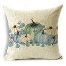 Big Blue Pumpkin Bike White Pillowcase Set for Home Decor - Ljojo