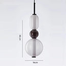 LED Wabi-sabi Glass Chandelier by Ljojo | Candy Design Pendant Lights for Home Decor