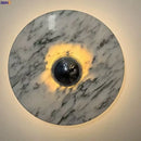 Ljojo Marble LED Wall Light: Modern Nordic Bedroom Lamp for Living Room & Bathroom