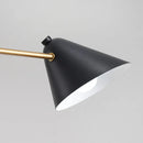 Ljojo Minimalist Cone Shade Chandelier for Living Room and Dining Room
