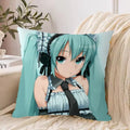 Ljojo 40*40 Hatsune Miku Pillow Cover Set for Stylish Bed Decor
