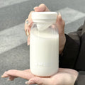 Ljojo Mini Portable Water Bottle with Tea Strainer - Small Capacity Reusable Drinking Cup