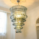 Vintage Murano Glass Chandelier: Double Layer Retro Pendant Light by Ljojo