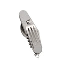 Ljojo 4-in-1 Stainless Steel Camping Utensils Set