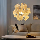 Ljojo Luxe Bauhinia Flower Chandelier: Decorative LED Lighting Fixture for Bedrooms & Clothing Stores