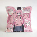 Ljojo 45x45 Decorative Pillowcases for Sofa Pillows - Bocchi Rock Theme