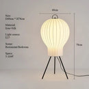 Ljojo Medieval Silk Floor Lamp - Minimalist Wabi Sabi Style French Living Room Retro Cream Bedroom