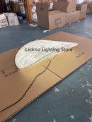Ljojo Chandelier Leaf Pendant Light for Dining Living Room Bedroom - Suspension Hanging Lamp