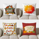 Autumn Vibes: Bird & Pumpkin Pillow Cover by Ljojo