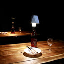 Ljojo LED Wine Bottle Table Lamp - Portable Charging Night Light
