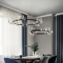 Ljojo Minimalist Glass Ball Pendant Light for Nordic Living Room, Bedroom, and Dining Room