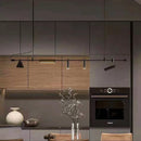 Nordic Designer LED Black Chandelier Spotlight for Dining Table Pendant Lamp Ljojo