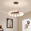 Modern Round Glass LED Pendant Lights Luxury for Living Room Bedroom | Ljojo