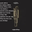 Modern Luxury Crystal Chandelier for Living Rooms & Hotel Lobbies by Ljojo