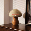 Girls Bedroom Small Mushroom Ceramic Night Light Table Lamp by Ljojo