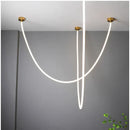 Ljojo LED Pendant Lamp: Nordic Design, 360° Luminous, for Living Room, Dining Room, Office