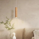 Ljojo LED Pendant Lamp for Office, Dining Room, Hotel - Cylindrical Tube Design