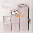 Ljojo™ Clothing Storage Box Drawer Organizer for Socks, Pants, Clothes - Bedroom Wardrobe Solution