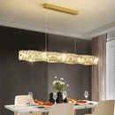 Ljojo Luxury Crystal LED Chandelier with Unicorn Design for Elegant Home Decor