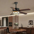 Modern Led Ceiling Fans - Retro Creative Wooden Fan by Ljojo