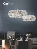 LED Petal Ceiling Chandelier Modern Nordic Minimalist Living Room Dining Room Creative Design Bedroom Home Decoration by Ljojo