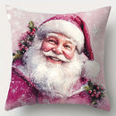 Cute Snowman Santa Claus Pillowcase by Ljojo - Home Decoration