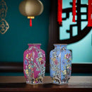 Ljojo™ Gold Painted Enamel Porcelain Vase - Home Office Decor Craft Item