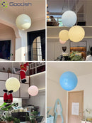 Nordic Colorful Bubble Glass Pendant Lights LED Chandelier Modern Simplicity Living Room art Ljojo