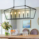 American Vintage Design LED Pendant Light Chandeliers Metal Island Bar Hanging Lamps by Ljojo