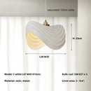 Ljojo Minimalist Chandelier Wabi Sabi E27 LED Pendant Light for Dining Room & Living Room