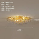 Ljojo Luxury Crystal LED Chandelier for Living Room, Hotel, and Hall