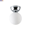 Ljojo LED Glass Iron Ceiling Light - Modern Nordic Style Home Indoor Lighting