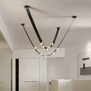 Ljojo™ Leather Chandelier Pendant Light for Kitchen Dining Living Room