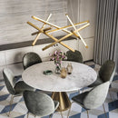 Ljojo LED Chandelier for Modern Simple Living Room Indoor Lighting