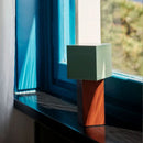 Blue Chrome Dimmable LED Table Lamp for Bedroom Parlor Shop Desk - Ljojo