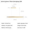 Modern Dimmable LED Chandelier Pendant Lamp for Dining Room by Ljojo