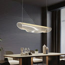 Ljojo Modern Arc Acrylic LED Pendant Chandeliers for Home Decoration