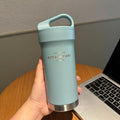 Ljojo 420ml Stainless Steel Coffee Thermos Tumbler - Portable Insulated Travel Cup