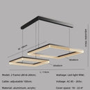 Ljojo LED Pendant Light - Modern Chandelier for Living Room, Bedroom, Home Restaurant