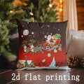 Let It Snow Pillow Covers by Ljojo for Sofa, Bedroom, Car - Rectangular Cushion