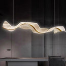 Modern Acrylic Streamer Led Pendant Lights for Living Dining Room Chandelier by Ljojo