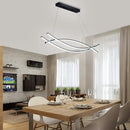 Ljojo Modern Aluminum Ceiling Chandelier - LED Hanging Lamp for Kitchen Island