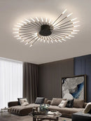 LED Crystal Chandelier Modern Creative Ceiling Lamp for Living Room by Ljojo