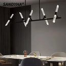 SANDYHA Italian Branch Pendant Light: Nordic Simpel Chandeliers for Restaurant Bedroom Decor