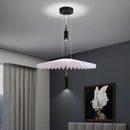 Minimalist Chandelier Light Pleated Restaurant Pendant Lamp - Ljojo