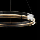 Ljojo Modern Ring Chandelier Pendant Light Fixture for Dining Room Kitchen | Hanging Ceiling Lamp