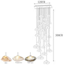 Ljojo Living Room & Staircase Chandelier Set - Ceiling & Indoor Lighting Fixtures