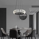 Nordic Minimalist Black White LED Pendant Lights for Home Decor by Ljojo