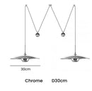 Modern Minimalist LED Pendant Light for Bedroom | Ljojo Chandelier for Dining Room & Living Room
